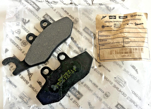 Brake pad set - brake, piaggio